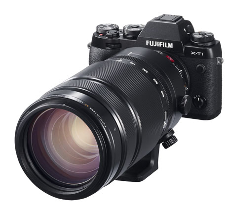 Fujifilm Fujinon XF100-400mm R LM OIS WR con X-T1