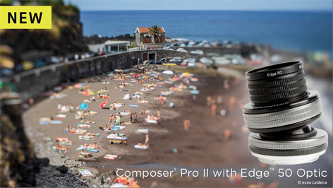 Lensbaby Composer II con Edge Optic 50mm basculabile, sfocato creativo